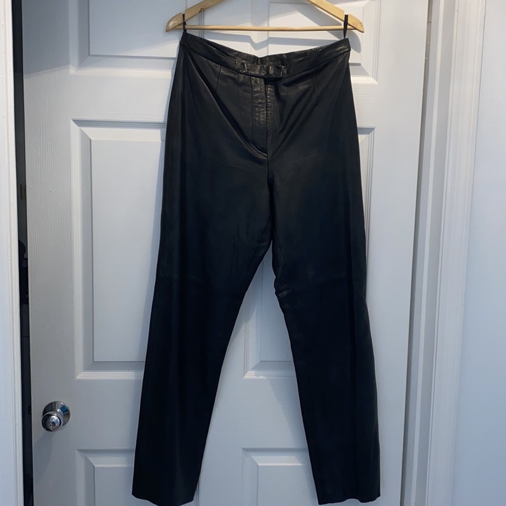 Leather pants 14